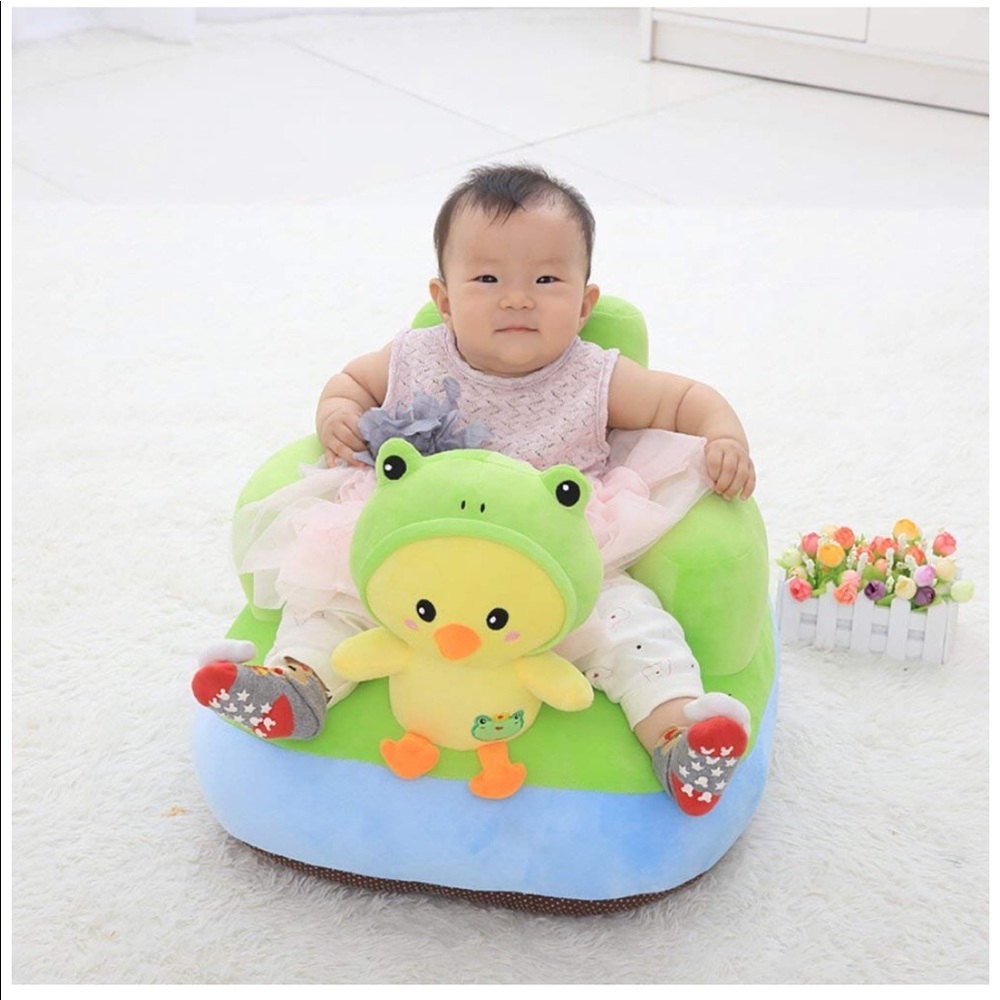 Green Duck Infant/Toddlers Plush Chair